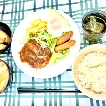 ハンバーグプレート