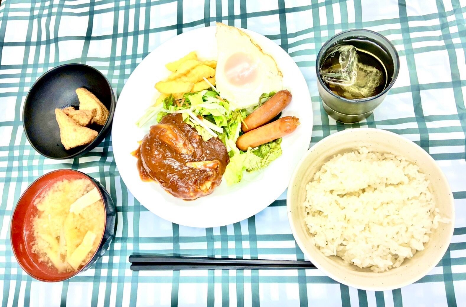 ハンバーグプレート