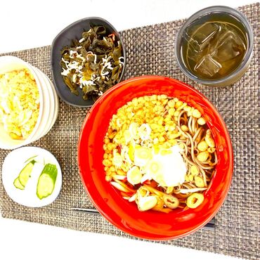 冷やしたぬきうどん